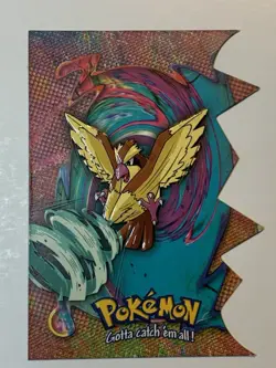 2000 Topps Pokemon TV Animation Series 2 #16 Pidgey (C) Die Cut Card EV10 of 12 - Image 1