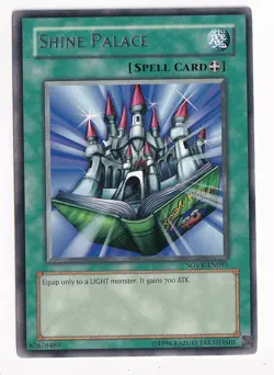 Yu-Gi-Oh Card - SOVR-EN091 - SHINE PALACE (rare) - NM - Image 1