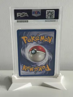 PSA 7 Pokemon TCG 1st edition Dark Dragonite Rocket Non Holo 2000 card graded - Image 2