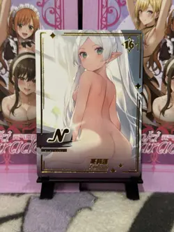 GODDESS STORY GENKI PARADE N-16 FRIEREN A JOURNEYS END ANIME WAIFU CARD - Image 1