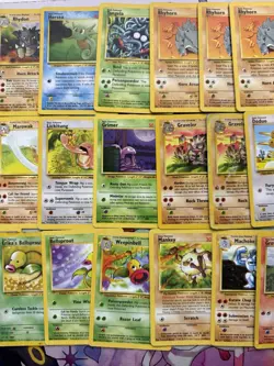 Bulk Pokemon Base, Jungle, Fossil Set WOTC 1999 Card Heavy Play/Dmg Bundle/Lot! - Image 4