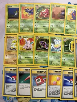 Bulk Pokemon Base, Jungle, Fossil Set WOTC 1999 Card Heavy Play/Dmg Bundle/Lot! - Image 5