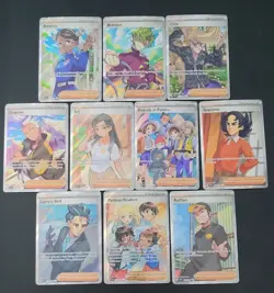 Pokemon TCG Full Art Trainer Ultra Rare LOT (E) 10x Cards NO DUPLICATES - Image 1