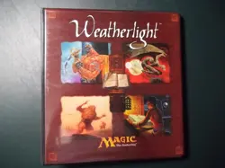 MTG Weatherlight 1997 Ultra Pro Binder 3 Ring Magic The Gathering - Image 1