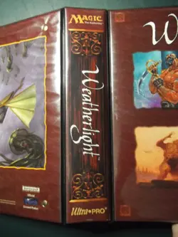 MTG Weatherlight 1997 Ultra Pro Binder 3 Ring Magic The Gathering - Image 3