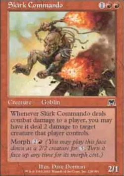 Skirk Commando - Foil ~ Moderately Played Onslaught MTG Magic UltimateMTG Red Ca - Image 1