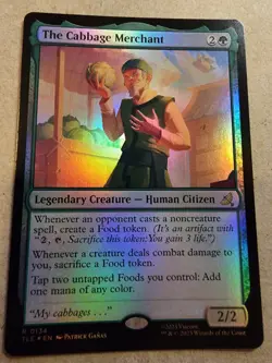 The Cabbage Merchant - #134 Foil - Avatar: The Last Airbender: Eternal-Legal Mtg - Image 1