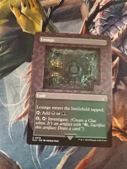 1 x Lounge - Borderless - Ravnica: Clue Edition - NM-Mint - MTG - Image 1