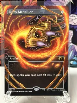 Ruby Medallion (Borderless) Modern Horizons 3 Regular - Image 1