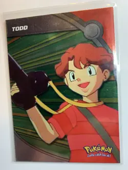 2000 Topps Pokemon TV #HV3 Todd (D) Silver Foil FREE COMBINED SHIP - Image 1