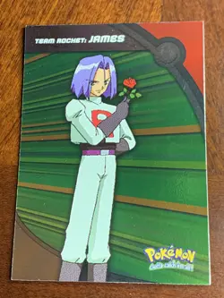 2000 Topps Pokemon TV #HV4 James Foil B (FREE COMBINED SHIPPING) - Image 1