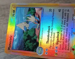 Pokemon Ruby & Sapphire Manectric 39/109 Reverse Holo Uncommon 2003 - Image 3