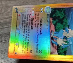 Pokemon Ruby & Sapphire Manectric 39/109 Reverse Holo Uncommon 2003 - Image 4