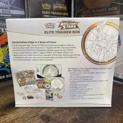 Brilliant Stars Elite Trainer Box Sealed - Pokemon TCG - New and Sealed - Image 2