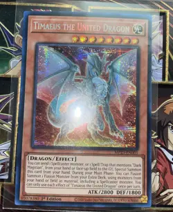 Timaeus the United Dragon MP23-EN003 25th Anniversary Tin: Dueling H. Yu-Gi-Oh! - Image 2