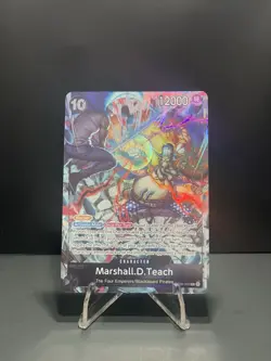 Marshall.D.Teach (English Version 2nd Anniversary Set) OP09-093 One Piece Nm - Image 1