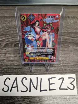 One Piece The Azure Sea's Seven Boa Hancock Foil SP SR OP14-112 NM ENGLISH - Image 1