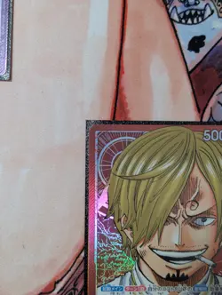 Sanji - PRB01-001 - Alternate Art Leader, Near Mint, Japanese, One Piece TCG - Image 2
