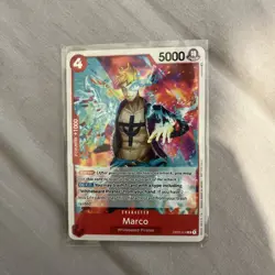 3x OP02-018 Marco Rare One Piece TCG Card - Image 1
