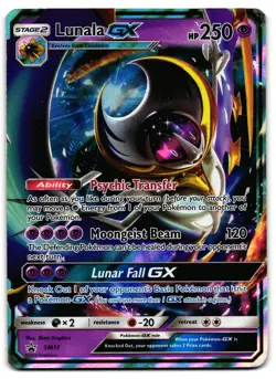 Lunala GX SM17 - SM Black Star Promos Promo Pokemon TCG - MP Card - Image 1