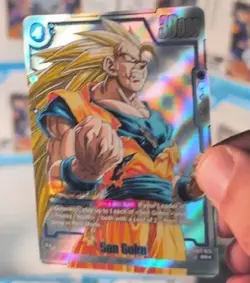 Dragon Ball Card Fusion World Manga Booster Sb02-023 Son Goku Sr - Image 3