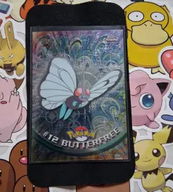 Butterfree #12 Topps Chrome Pokemon Card NM - Image 1