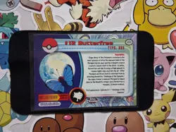 Butterfree #12 Topps Chrome Pokemon Card NM - Image 2