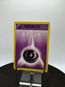 Psychic Energy 101/102 Base Set Shadowless Pokemon TCG Card - Image 1