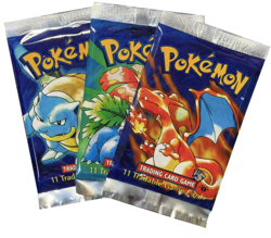 PKM New Base Set Booster Pack 11cards/pack Charizard/Venusaur/Blastoise PTCG Pro - Image 1