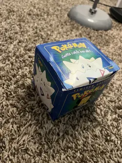 1998 Burger King Pokemon Togepi 23K Gold Plated Trading Card NEVER OPENED - Image 1