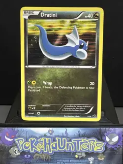 Pokemon Card Dratini 1/20 Dragon Vault Holo Rare Played - Image 1