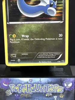 Pokemon Card Dratini 1/20 Dragon Vault Holo Rare Played - Image 3