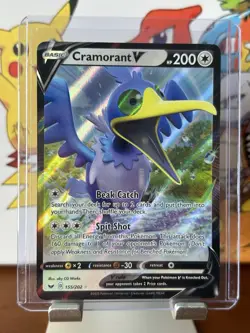 🔹Cramorant V 54/72 Full Art🔹 Shining Fates 2021 Pokemon TCG Card - Image 1