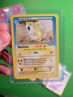 FUNSKOOL Raticate k06 Rare Indian Meteoroid Pokemon Card - Image 2