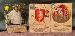 Spellfire: Master The Magic CCG PROMO CARDS #'s 1,2,&3 Gen Con 1994 Unplayed NM - Image 1