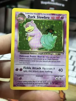 #3 Dark Slowbro 8/110 Legendary Collection 2002 Holo Pokemon Card TCG - Image 3