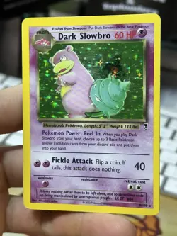 #3 Dark Slowbro 8/110 Legendary Collection 2002 Holo Pokemon Card TCG - Image 4