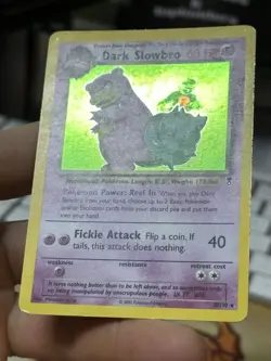 #3 Dark Slowbro 8/110 Legendary Collection 2002 Holo Pokemon Card TCG - Image 5