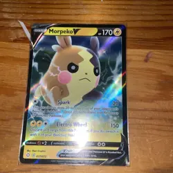 Pokemon Morpeko VMAX TCG Sword And Shield 079/202 Pokemon Card - Image 1
