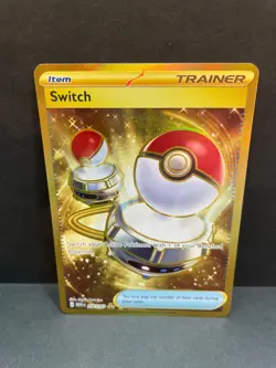 Pokemon SV Scarlet & Violet 151 Switch Hyper Rare Card 206/165 - Image 1