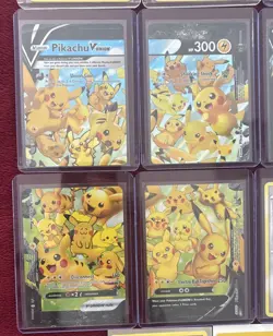 Pikachu V-Union [Set of 4] SWSH: Sword & Shield Promo Cards Holo - Image 1