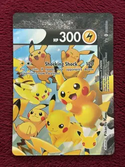 Pikachu V-Union [Set of 4] SWSH: Sword & Shield Promo Cards Holo - Image 4