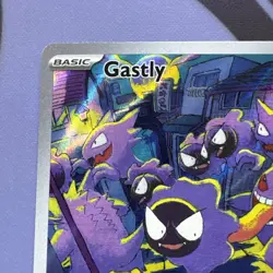 Pokemon TCG Gastly 177/162 Temporal Forces Illustration Rare Holo Card #2 - Image 5