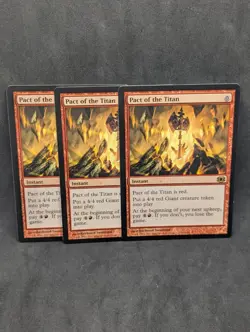 Pact of the Titan X3 LP Futur Sight MTG - Image 1