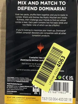 Magic: The Gathering Dominarias Bund Jumpstart-Booster-2er-Pack (Englische Versi - Image 2