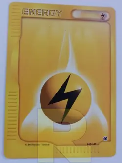 Energia Base Elettro / Lightning Energy R Expedition 163/165 R Pokemon R EX - Image 3