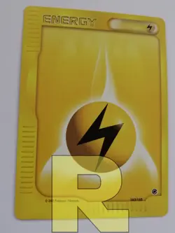 Energia Base Elettro / Lightning Energy R Expedition 163/165 R Pokemon R Good - Image 1