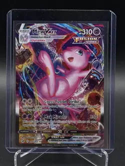 Pokemon TCG Mew Vmax Fusion Strike 269/264 Holo Secret Rare - Image 1
