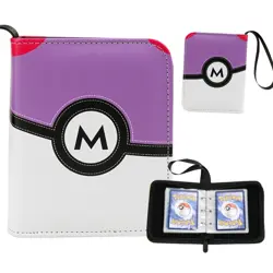 TCG Albums Holder Mini Binder Album Pokemon 1-pockets 80 Trading TCG Card Case/* - Image 5