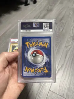 Pokemon 1999 Jungle Vaporeon Holo #12 PSA 9 - Image 2